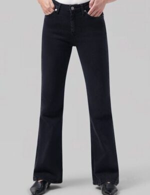 MUD Jeans Damen Jeans Isy Flared – Stone