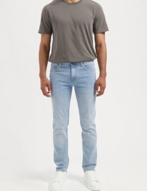 MUD Jeans Herren Jeans Bryce Mid Straight – Light Aged