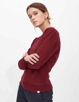 SANVT Das Unisex Sweatshirt – Dunkelrot