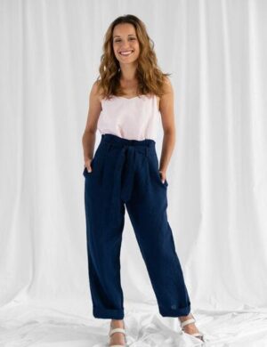 Sophia Schneider-Esleben Paperbag Gita – Hose aus Bio Baumwolle