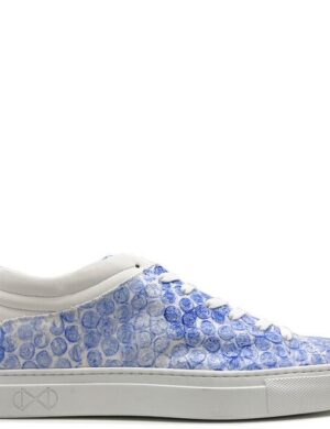Veganer Sneaker nat-2 Sleek Low Bubble Wrap MEN aus upcycled Luftpolsterfolie