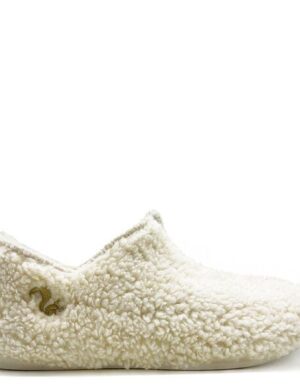 Veganer thies ® Eco Teddy Slipper Boots aus weicher, zertifizierter Biobaumwolle