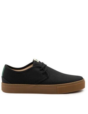 Vesica Piscis Footwear SIDDHARTHA BLACK OF RECYCLED COTTON