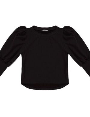 WiDDA berlin Pullover KOILE mit Puffärmeln Bio-Baumwolle