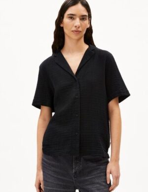 ARMEDANGELS MAAITE MUSSELIN Damen Bluse aus Bio-Baumwolle