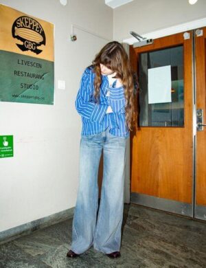 Nudie Jeans – Jeans Sonic Sue Blue Wave