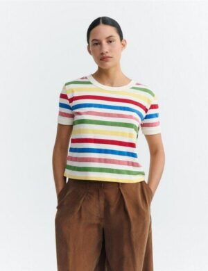 thinking mu Streifen T-Shirt Modell: Zowie