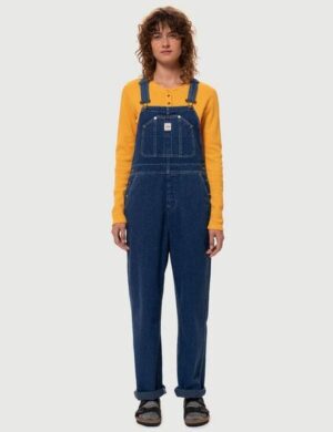 Nudie Jeans Latzhose – Astrid Denim Dungerees UD – aus biologischer und recycelter Baumwolle