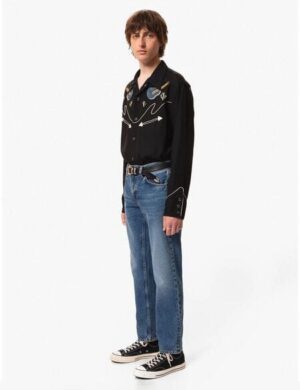 Nudie Jeans Jeans – Gritty Jackson – aus Bio-Baumwolle