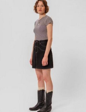Nudie Jeans Jeansrock Molly Western – aus Bio-Baumwolle