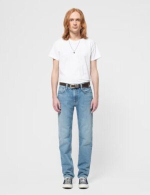 Nudie Jeans Straight Fit Jeans Gritty Jackson – Blue Rebel