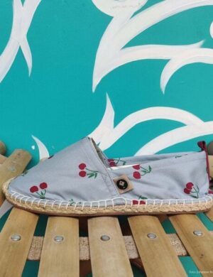 REFISHED fair fashion Espadrilles ‚HAPPINESS‘ (Cherry)