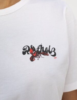 Rotholz Lobster Logo T-Shirt aus Bio Baumwolle