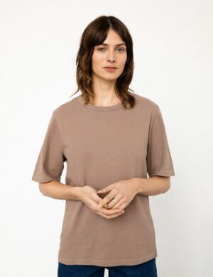 Rotholz Waffel T-Shirt Bio Baumwolle