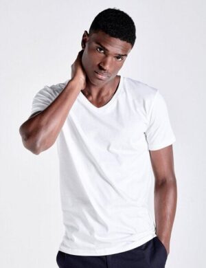 SANVT Das V-Neck T-Shirt – Weiss