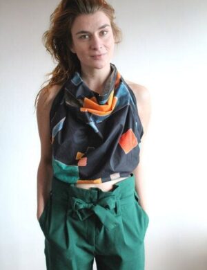 Sophia Schneider-Esleben Bauhaus Tuch- aus Bio-Baumwolle