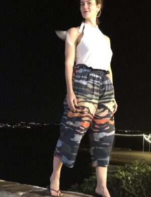 Sophia Schneider-Esleben Culotte Anna – High Waist Hose aus Bio-Baumwolle