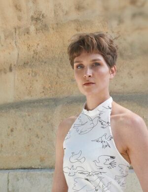 Sophia Schneider-Esleben Neckholder Thekla – Top Damen aus Bio-Baumwolle