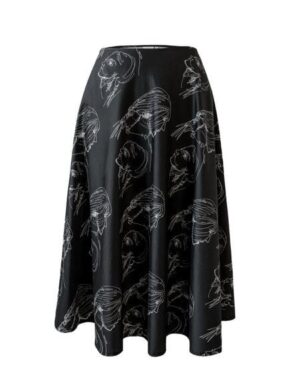 Sophia Schneider-Esleben Rock Skyler – Glockenrock, Schwingrock aus Bio-Baumwolle