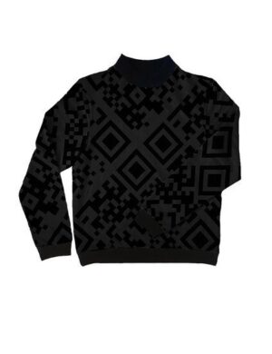 Sophia Schneider-Esleben Unisex Pullover, Jesse QR- Sweatshirt aus Bio-Baumwolle
