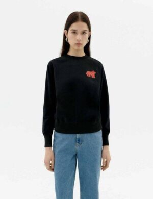 thinking mu Doggy Bonnie Sweatshirt