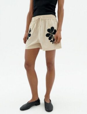 thinking mu Geranio – Damen Shorts aus 100% Baumwolle