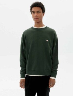 thinking mu Herren Sweatshirt – Sol Contrast Leon Sweatshirt