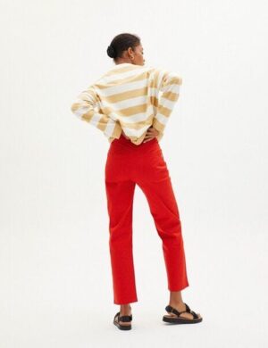 thinking mu Red Nele Pants