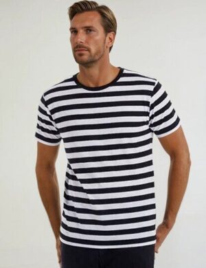 TORLAND Herren Marineshirt mit Streifen MARINO