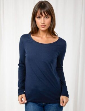 TORLAND Tailliertes Damen Longsleeve LANIA