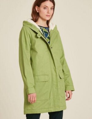 TRANQUILLO Gefütterter Mantel aus Twill (W24A91)