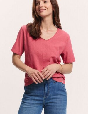 TRANQUILLO Jerseyshirt Liiz aus Leinen (1010001)