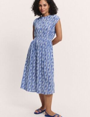 TRANQUILLO Kleid Mariaa aus EcoVero Crinkle Viskose (1140007)