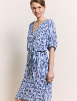 TRANQUILLO Kleid Saraaah aus Crinkel EcoVero Viskose (1140008)