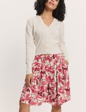 TRANQUILLO Kurze Hose Leaa aus EcoVero Viskose (1170003)