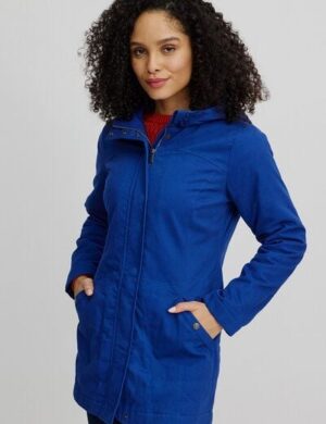 TRANQUILLO Taillierte Jacke aus Biobaumwolle (W25A91)