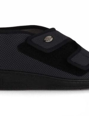 Tuffeln Vegane Verbandschuhe Balsam mit zwei Klettverschlüssen aus antiviralem 3D-Stretch