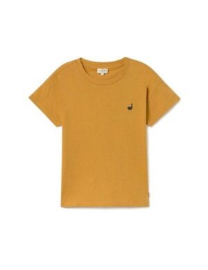 TWOTHIRDS Sepanggar Frauen T-Shirt nachhaltig Pink, Ochre und Picante