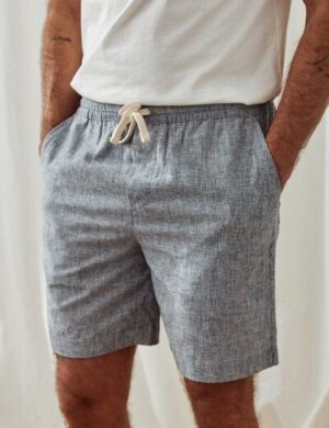 TWOTHIRDS Shorts Vegan Liles aus Leinen und Baumwolle