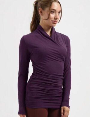 Urban Goddess Langarm Yoga Shirt Good Karma