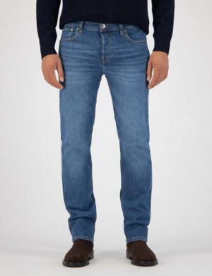 MUD Jeans Jeans Straight Fit – Bryce – Authentic Indigo