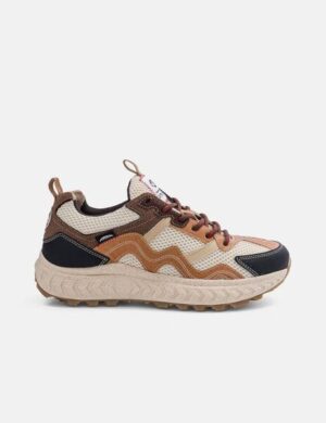 MoEa Sneakers Dune – Beige & Brown – Corn