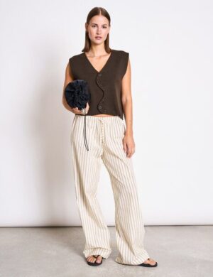 JAN N JUNE Wavy Strickweste CORYL GOTS