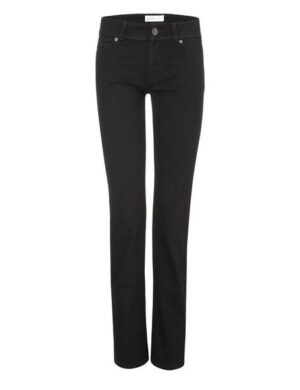 goodsociety Womens Straight Jeans Black One Wash