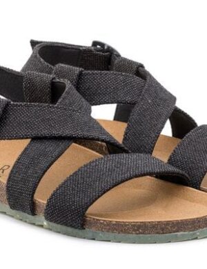 ZOURI Vegane Sandalen SAND Leinen