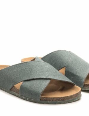 ZOURI Vegane Sandalen SUN Leinen