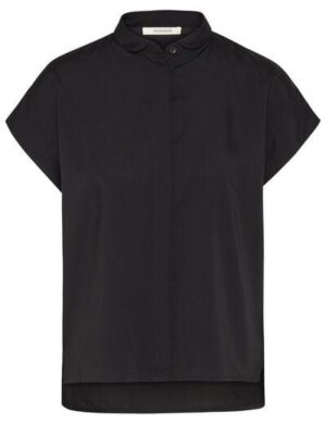 Wunderwerk Damen Bluse aus Lyocell (TENCEL) Square blouse small collar 1/2