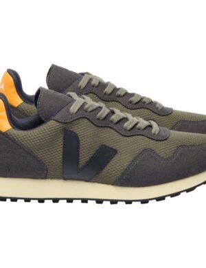 Veja Vegane Herren-Sneaker SDU Alveomesh Kaki Black Ouro