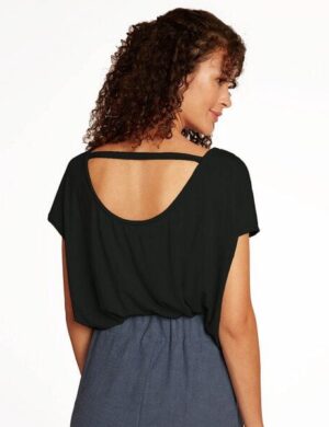 WiDDA berlin Rückenfreies Shirt FARI aus TENCEL® Modal Jersey