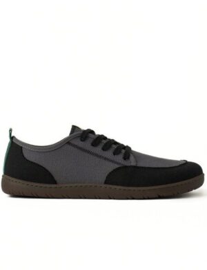 Vesica Piscis Footwear CLAXTON Vegan barefoot black-grey